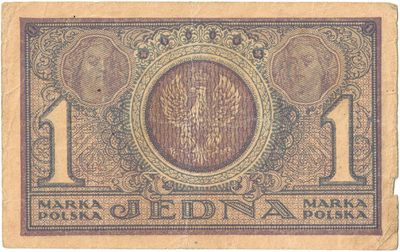 Obverse of 1 Marka Polska, 1917